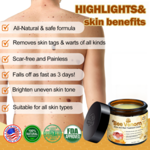 Brezey™ Bee Venom Mole and Wart Treatment Cream