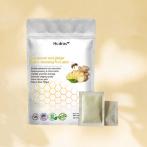 Hudros™ Bee Venom And Ginger Detox Cleasing Foot Pads