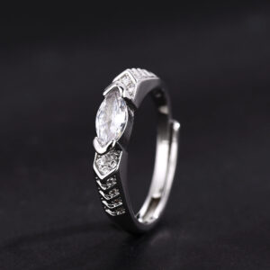 Miniyou Magnetology Moissanite Diamond Ring