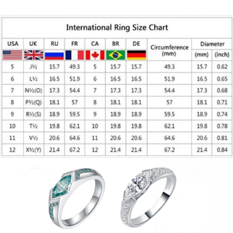 Miniyou Magnetology Moissanite Diamond Ring