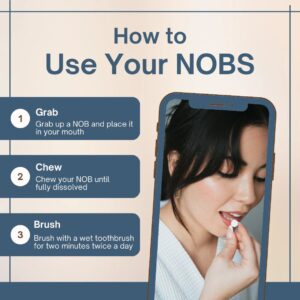 NOBS TOOTHPASTE TABLETS