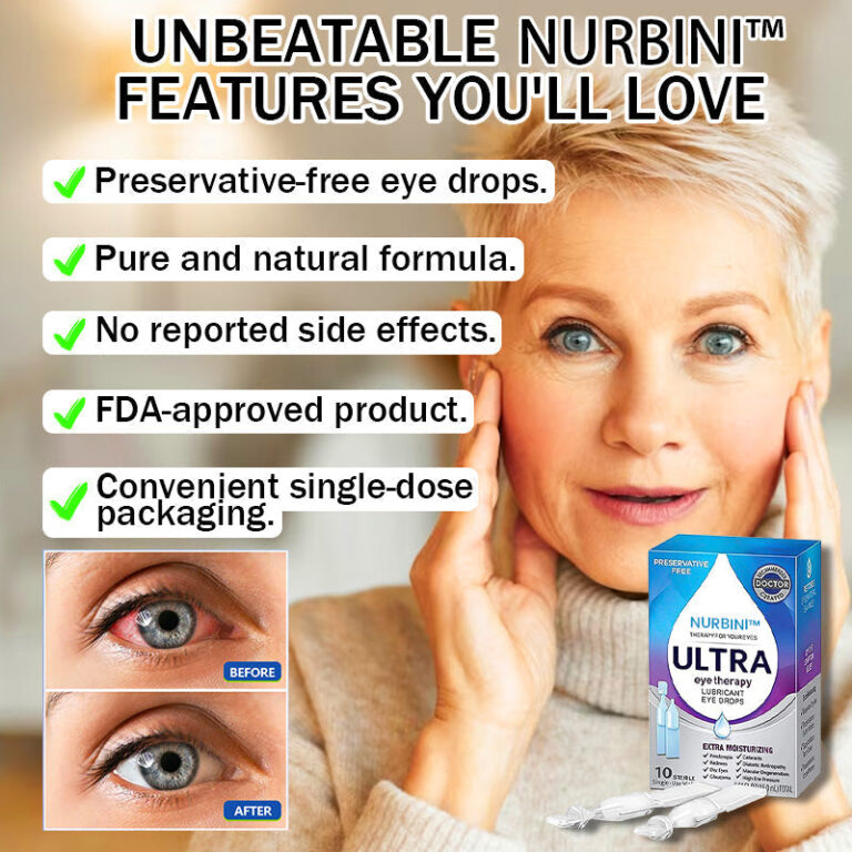 Nurbini™ Cataracts & Glaucoma Eye Drops