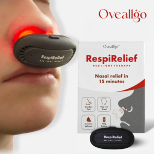 Oveallgo™ RespiRelief ULTRA Red Light Nasal Therapy Instrument