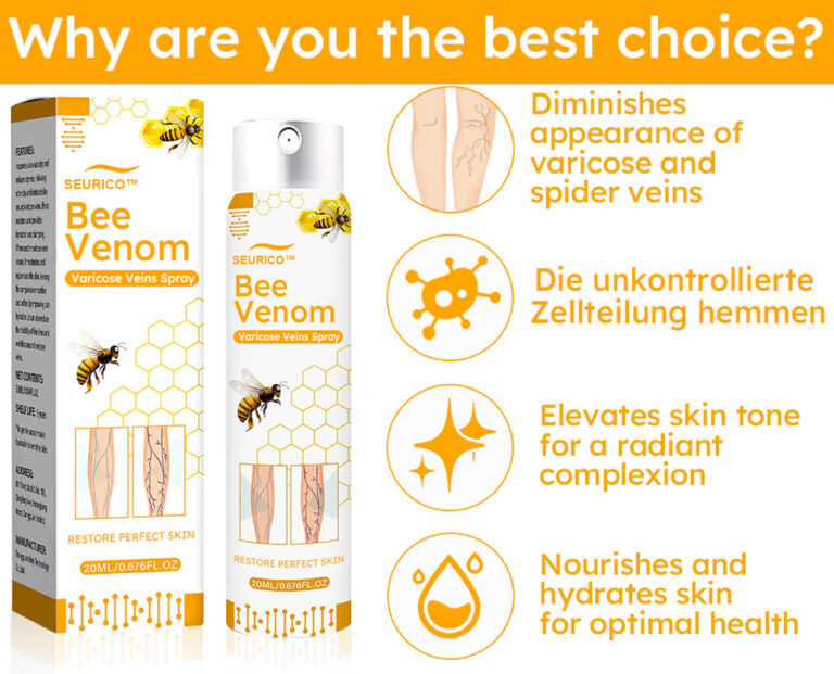 Seurico™ Bee Venom Varicose Veins Spray