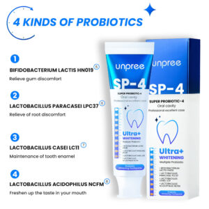 Unpree™ SP-4 Probiotic Whitening Toothpaste