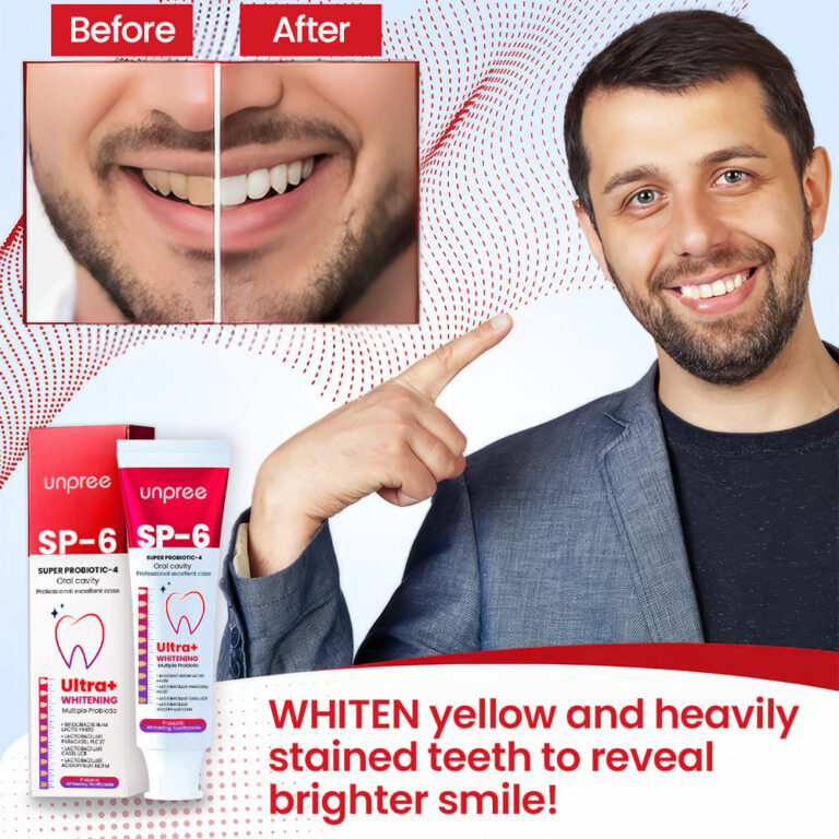 Unpree™ SP-6 Ultra+ Probiotic Whitening Toothpaste