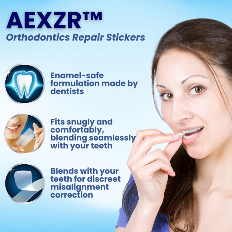 AEXZR™ Orthodontics Repair Stickers