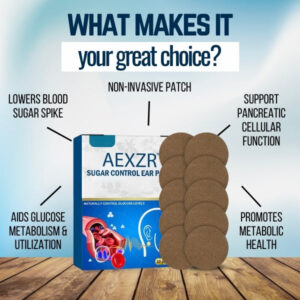 AEXZR™ Sugar Control Ear Patch