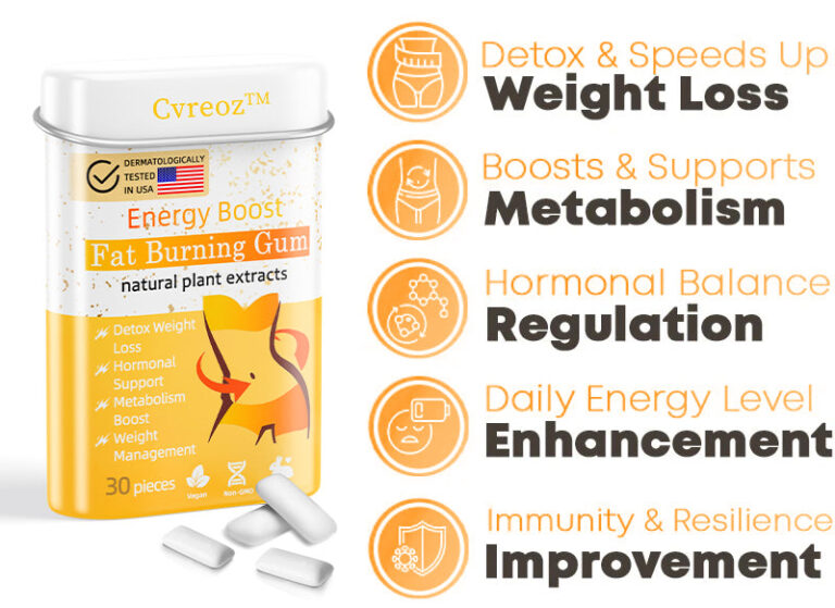 Cvreoz™ Energy Boost Fat Burning Gum