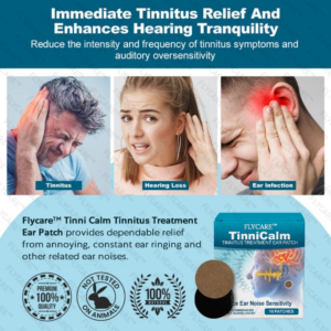 FLYCARE™ TinniCalm Tinnitus Treatment Ear Patch