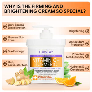 Fubsta™ Turmeric+Vitamin C Firming & Brightening Cream