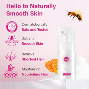 GlowNest™ BeeSilk Hair Removal Mousse