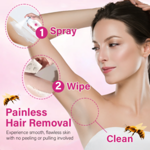 GlowNest™ BeeSilk Hair Removal Mousse