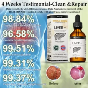 AAFQ® Natural Herbal Liver Supplement - Powerful Liver Support - Detox & Repair - Herbal Supplements