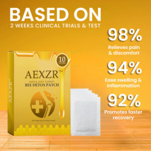 AEXZR™ Bone & Joint Therapy Bee Detox Patch