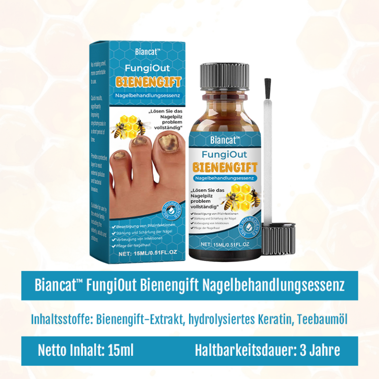 Biancat™ FungiOut Bienengift Nagelbehandlungsessenz