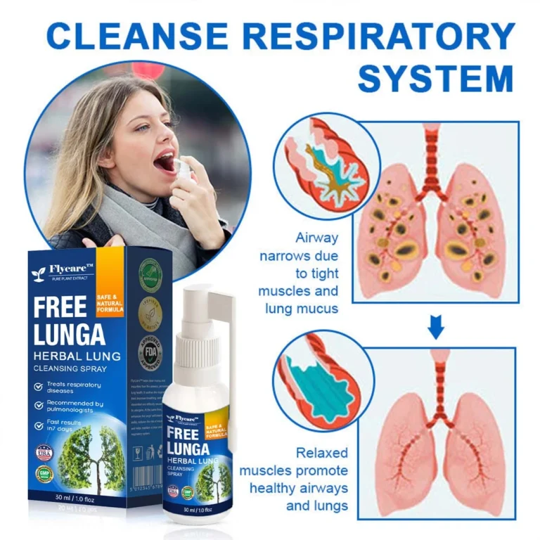 FLYCARE™ FreeLunga Herbal Lung Cleansing Spray