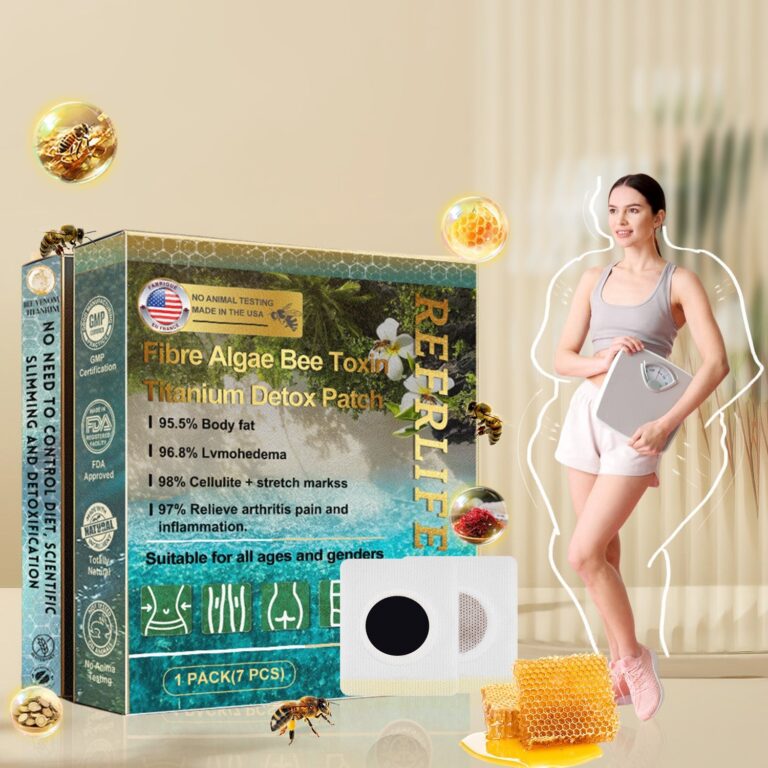 REFRLIFE™ Bee Venom Titanium Seaweed Fiber Lymphatic Detoxification Patch