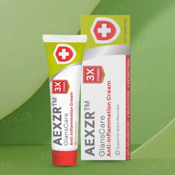 AEXZR™ GlansCare Anti-Inflammation Cream - Recommended by Medical Experts!