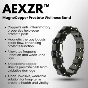 AEXZR™ MagneCopper Prostate Wellness Band