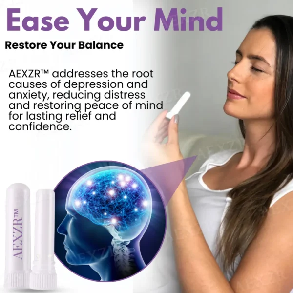 AEXZR™ NeuroBoost Wellness Nasal Inhaler