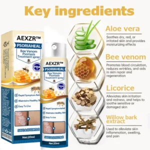 AEXZR™ PsoriaHeal Bee Venom Psoriasis Treatment Spray