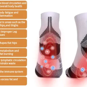 Baicloud Micro-vibration Massage Module Ionic Fiber Repair Socks