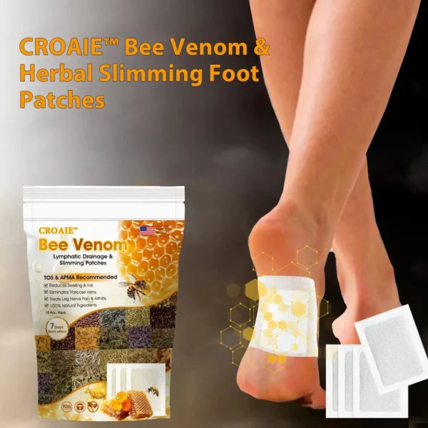 CROAIE™ Bee Venom & Herbal Slimming Foot Patches