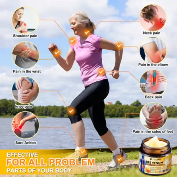 Fivfivgo™ Bee Venom Instant Ultra Strength Pain Relief Therapy Cream