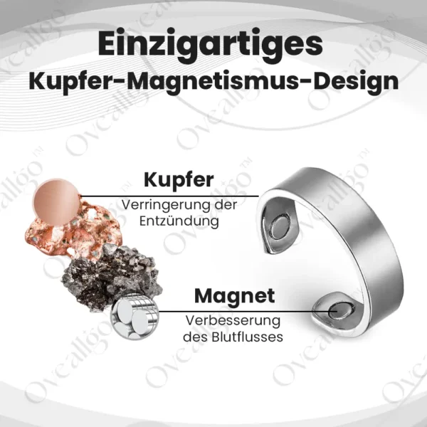 Oveallgo™ KupferMag Wellness-Therapie-Ring