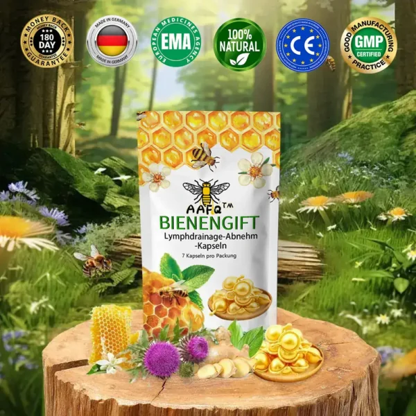 AAFQ™ Bienenvenen-Lymphdrainage-Schlankheitskapseln