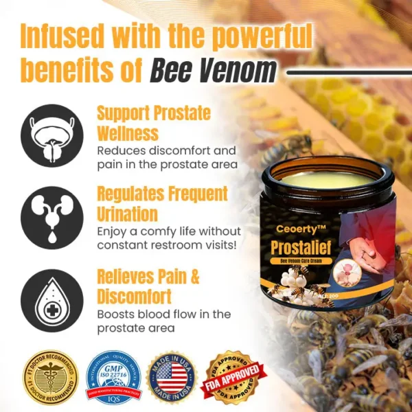 Ceoerty™ Prostalief Bee Venom Care Cream - Image 2