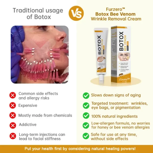 Furzero™ Botox Bee Venom Wrinkle Removal Cream - Image 5