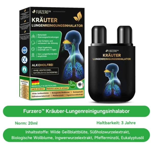 Furzero™ Kräuter-Lungenreinigungsinhalator - Image 9