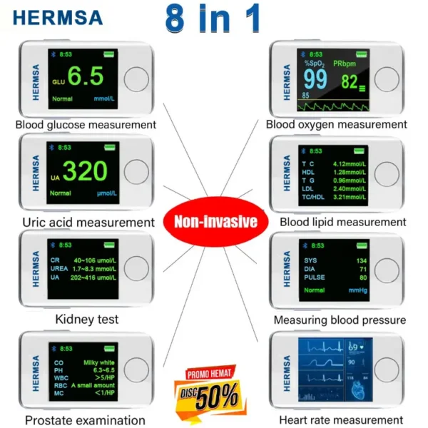 Hermsa™ Blood Glucose Monitor - Image 9