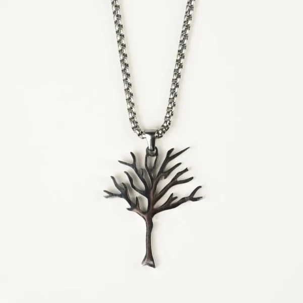 Leafless Tree Pendant Necklace