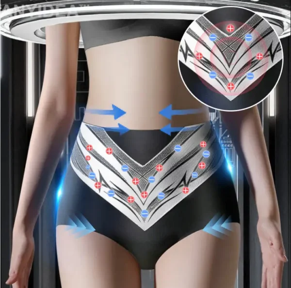 Medical Grade Titanium Fiber Self-heating Tourmaline Shaping Shorts