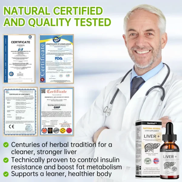 Nurbini™ Natural Herbal Liver Supplement - Image 6