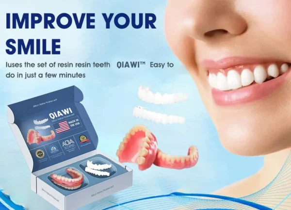 QIAWI™- Premium Custom Silicone Denture Set - Image 17