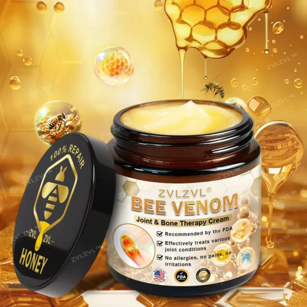 ZVLZVL™ Bee Venom Instant Pain Relief Arthritis Therapy Cream - Image 14