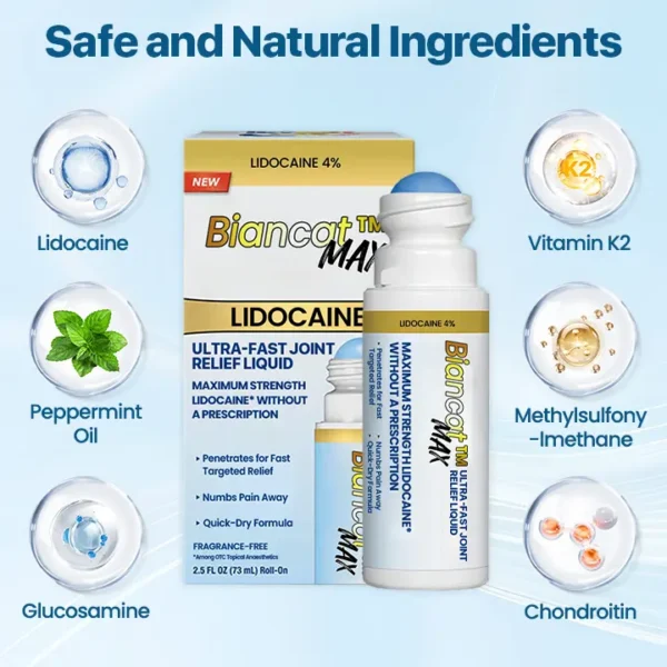 Biancat™ Lidocaine Ultra-Fast Joint Relief Liquid - Image 6