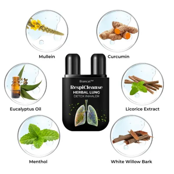 Biancat™ RespiCleanse Herbal Lung Detox Inhaler - Image 6