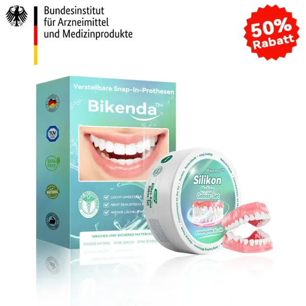 Bikenda™ Silikon Reline Gebiss-Set