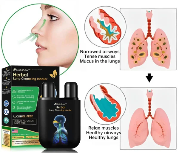 Dobshow™ herbal lung cleansing inhaler - Image 5